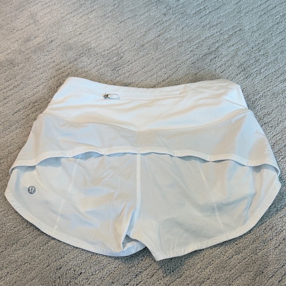 Lululemon Athletica Light Blue Athletic Shorts